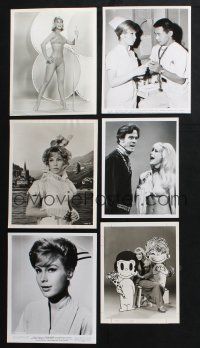 2r304 LOT OF 6 8X10 BARBARA EDEN MOVIE AND TV STILLS '50s-70s the sexy I Dream of Jeannie star!