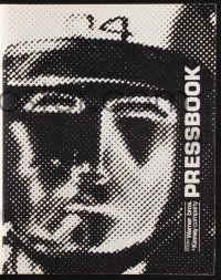 2y386 THX 1138 pressbook '71 first George Lucas, Robert Duvall, bleak futuristic fantasy sci-fi!