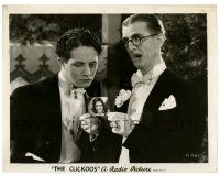 2z242 CUCKOOS 8x10.25 still '30 Bert Wheeler & Robert Woolsey staring at pretty girl's picture!