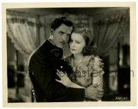 2z274 DIVINE WOMAN 8x10.25 still '28 close up of beautiful Greta Garbo embracing Lars Hanson!