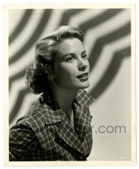 2z402 GRACE KELLY deluxe 8.25x10 still '53 great head & shoulders portrait about to be in Mogambo!