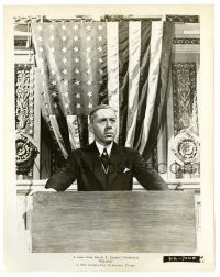 2z974 WILSON 8x10.25 still '44 great artwork of U.S. President portrayed by Alexander Knox!