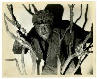 2z984 WOLF MAN 8x10 still '41 wonderful close up of Lon Chaney in full werewolf monster makeup!