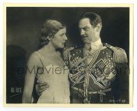 2z991 YELLOW TICKET deluxe 8x10 still '31 c/u of Elissa Landi & Lionel Barrymore by Hal Phyfe!