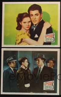 3d847 DANGEROUS YEARS 5 LCs '48 great images of pretty Ann Todd, Billy Halop!