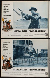 3d159 DAY OF ANGER 8 LCs '69 I giorni dell'ira, action images from spaghetti western!