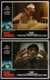 3d162 DEAD & BURIED 8 LCs '81 James Farentino, wild horror images!