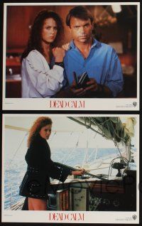 3d164 DEAD CALM 8 LCs '89 great images of Sam Neil, sexy Nicole Kidman & crazy Billy Zane!