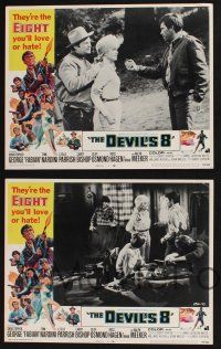 3d172 DEVIL'S EIGHT 8 LCs '69 Christopher George, Fabian, the 8 you'll love or hate!