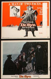 3d848 DR. SYN ALIAS THE SCARECROW 5 LCs R75 Walt Disney, Patrick McGoohan, Hordern & Curzon!