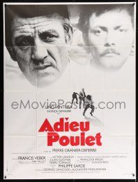 3e424 FRENCH DETECTIVE French 1p '79 Pierre Granier-Deferre's Audieu, poulet, Lino Ventura!