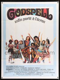 3e430 GODSPELL French 1p '73 David Greene classic version of Gospel of St. Matthew!