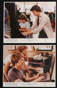 3f928 WARGAMES 8 8x10 mini LCs '83 Matthew Broderick plays video games to start WWIII, Ally Sheedy!