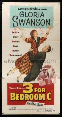 3g578 3 FOR BEDROOM C 3sh '52 Gloria Swanson in her first movie since Sunset Boulevard!