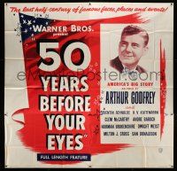 3g187 50 YEARS BEFORE YOUR EYES 6sh '50 America's story told by Arthur Godfrey & best newscasters!