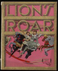 3t277 LION'S ROAR exhibitor magazine Dec 1944 Judy Garland in Meet Me in St. Louis, Kapralik art!