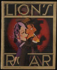 3t268 LION'S ROAR exhibitor magazine July/August 1942 Powell & Hedy Lamarr by Jacques Kapralik!