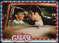 3x608 GREASE 24x32 commercial poster '78 John Travolta & Olivia Newton-John as Sandy & Danny!