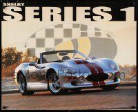 3x660 SHELBY SERIES 1 24x30 commercial poster '90s great image of powerful roadster sports car!