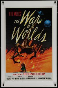 3x690 WAR OF THE WORLDS commercial poster '83 H.G. Wells classic produced by George Pal!