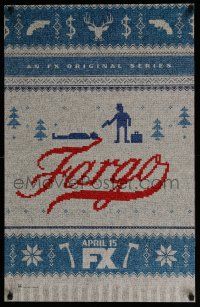 3x536 FARGO tv poster '14 Billy Bob Thornton, Allison Tolman, season 1, cool design!