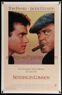 3x777 NOTHING IN COMMON 27x41 video poster '86 directed by Gary Marshall, Tom Hanks & Jackie Gleason