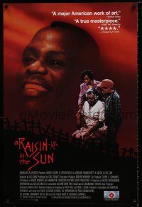 3x787 RAISIN IN THE SUN 24x36 video poster '89 Danny Glover, Esther Rolle, Starletta DuPois!