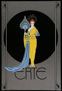 3x120 ERTE 20x30 art print '82 wonderful artwork of sexy woman in gold dress!