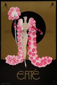 3x121 ERTE 20x30 art print '82 wonderful artwork of sexy woman in pink dress!