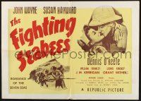 3x276 FIGHTING SEABEES 20x28 special R50s John Wayne, Susan Hayward