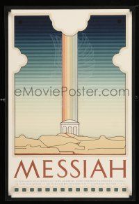 3x315 MESSIAH 16x24 special '78 Cecil B. DeMille, King of Kings, cool art by David Lance Goines!