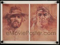 3x128 MISSOURI BREAKS 11x15 art print '87 different art of Marlon Brando & Nicholson by Bob Peak!