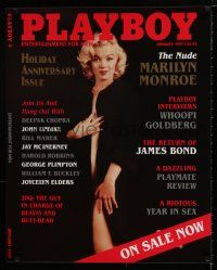 3x502 PLAYBOY 24x30 advertising poster '97 great image of super-sexy Marilyn Monroe!