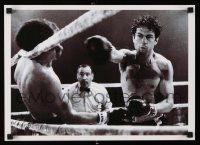 3x339 RAGING BULL 13x18 special '80s cool image of Robert De Niro in boxing ring punching guy!