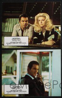 4g245 HUSTLE set of 8 Mexican LCs '75 Robert Aldrich, Burt Reynolds & sexy Catherine Deneuve!