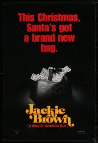 4r403 JACKIE BROWN teaser 1sh '97 Quentin Tarantino, Santa's got a brand new bag!