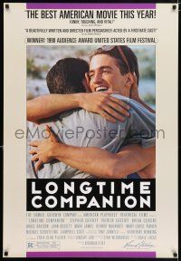 4r452 LONGTIME COMPANION 1sh '90 coping with AIDS, Stephen Caffrey, Patrick Cassidy!