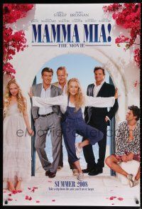 4r472 MAMMA MIA! advance DS 1sh '08 Meryl Streep, Pierce Brosnan, sexy Amanda Seyfried!