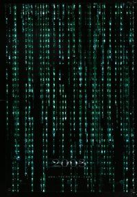 4r480 MATRIX RELOADED 2003 holofoil teaser 1sh '03 Keanu Reeves, Carrie-Anne Moss, free your mind!