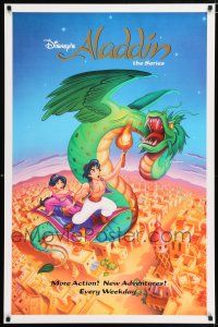 4z340 ALADDIN tv poster '94 cool art from Walt Disney television series!