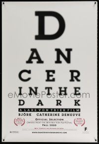 5k197 DANCER IN THE DARK teaser 1sh '00 directed by Lars von Trier, Bjork musical!