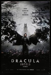 5k229 DRACULA UNTOLD teaser DS 1sh '14 every bloodline has a beginning, vampires!