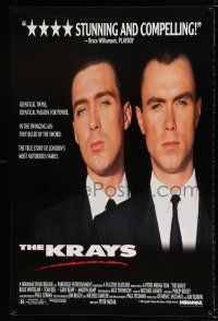 5k432 KRAYS 1sh '90 close up image of identical twins Gary Kemp & Martin Kemp!