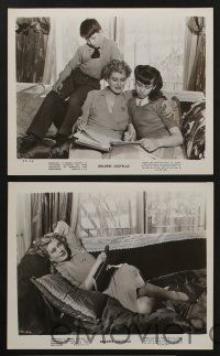 5s684 DOLORES COSTELLO 5 8x10 stills '42 one with children John Drew Barrymore Jr. & Dee Dee!