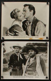 5s497 DRAGOON WELLS MASSACRE 8 8x10 stills '57 the blood-stained infamy that set a torch to the West