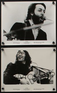 5s777 LET IT BE 4 8x10 stills '70 Beatles, John Lennon, Paul McCartney, Ringo, George Harrison!