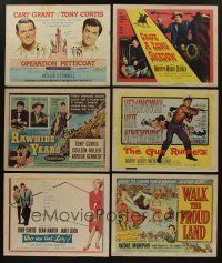 5x104 LOT OF 10 TITLE LOBBY CARDS '50s-60s great images from a variety of different movies!