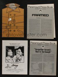 5x123 LOT OF 12 UNCUT PRESSBOOKS '50s-70s advertising images from a variety of different movies!