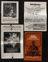 5x141 LOT OF 10 CUT PRESSBOOKS '60s-70s Star Wars, Superman & a variety of other movies!