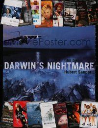 5x407 LOT OF 16 UNFOLDED DOUBLE-SIDED AND SINGLE-SIDED MOSTLY ARTHOUSE ONE-SHEETS '00s cool!